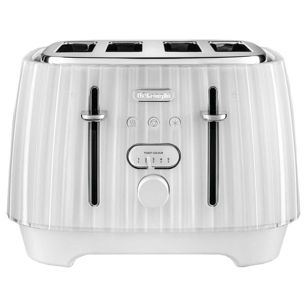 4 Slice Ballerina Toaster White