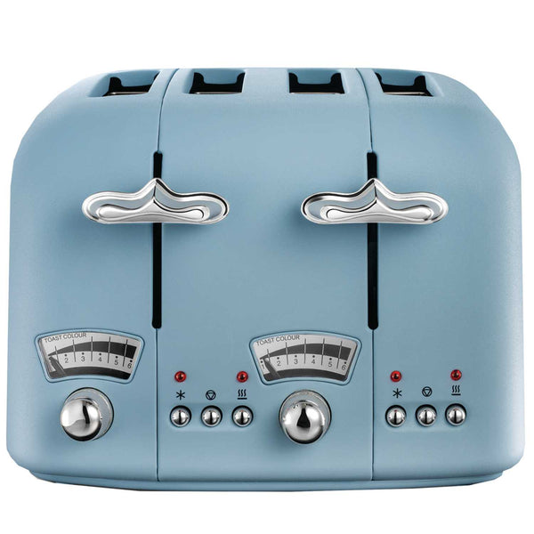 4 Slice Argento Toaster Blue