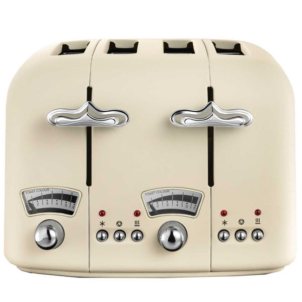 4 Slice Argento Toaster Beige