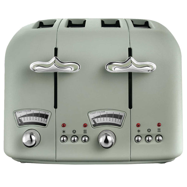 4 Slice Argento Toaster Green